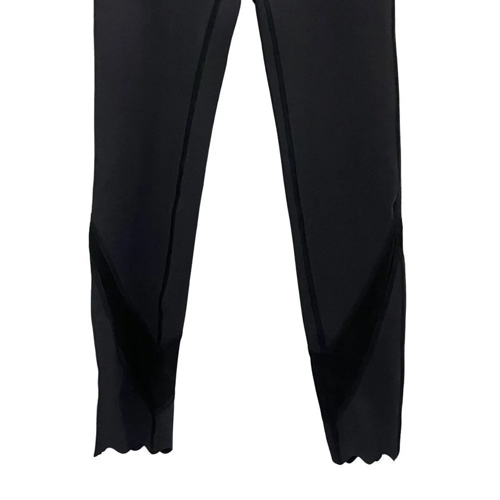 Peloton Move Scalloped Hem High Rise Leggings Black-sz Small - Picture 8 of 12